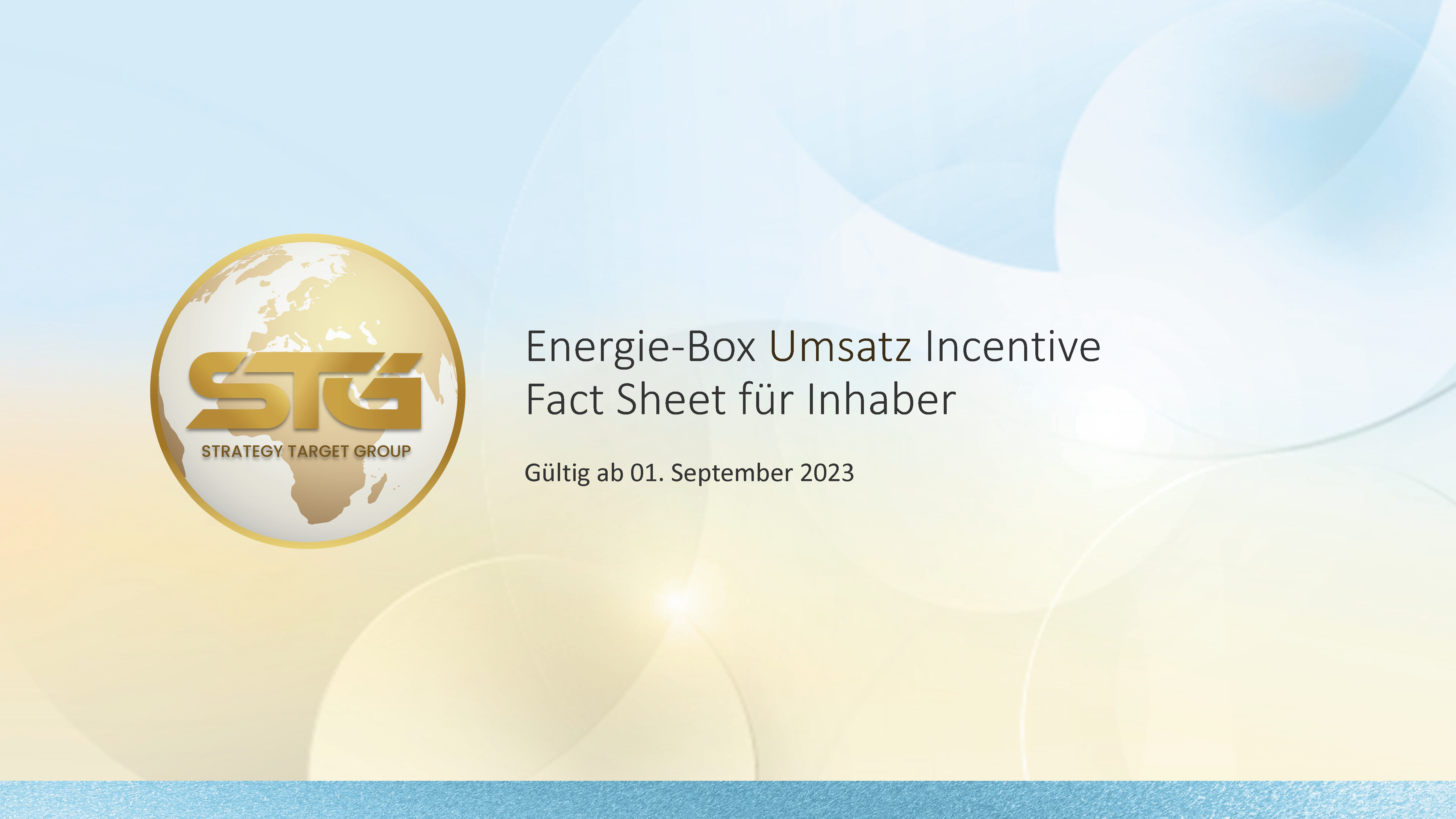 Energie-Box Umsatz Incentive